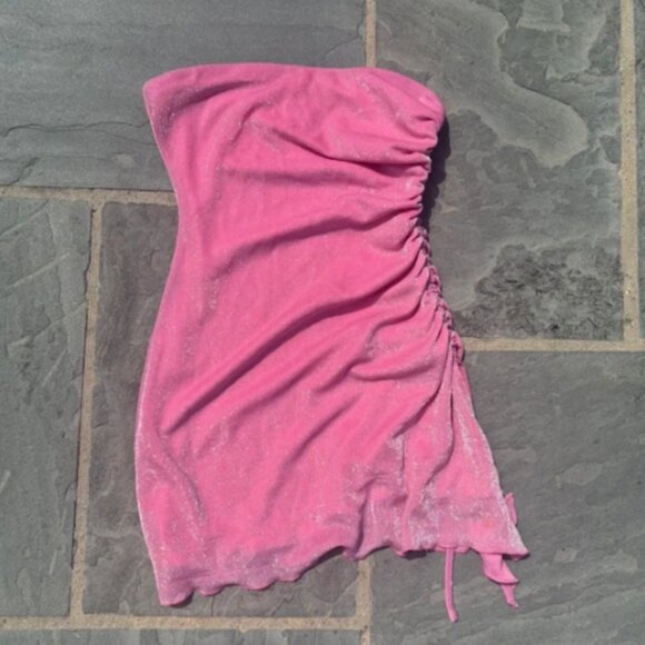 Princess Polly sparkly pink dress - Picture 1 of 1